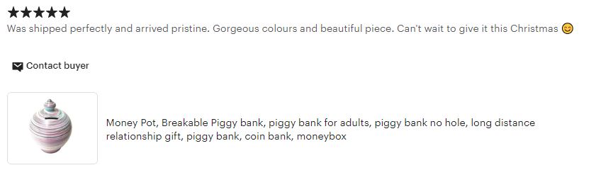 Piggy bank no hole, Coin bank adult, Smash money box,