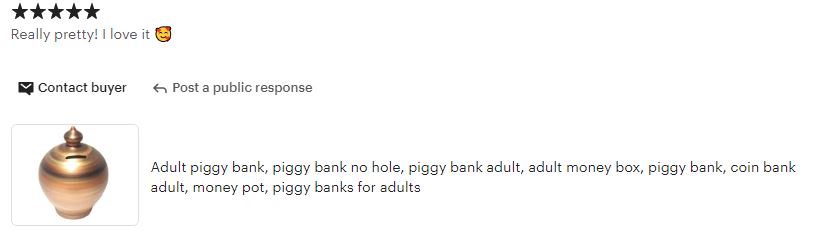 Money pot, Piggy Bank for Adults, Long Distance Relationship Gift