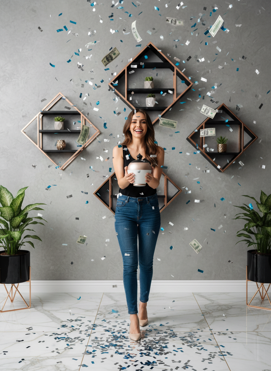 Caterina Money Pot, Italian Piggy Bank, Smash Piggy Bank