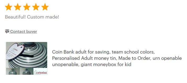 Ceramic Coin Bank, Smash Money Pot, Piggy Bank for Men
