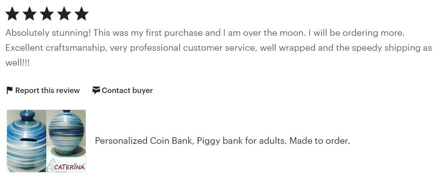 Piggy bank adult, Violet White Black Pottery Coin Bank, Money Pot