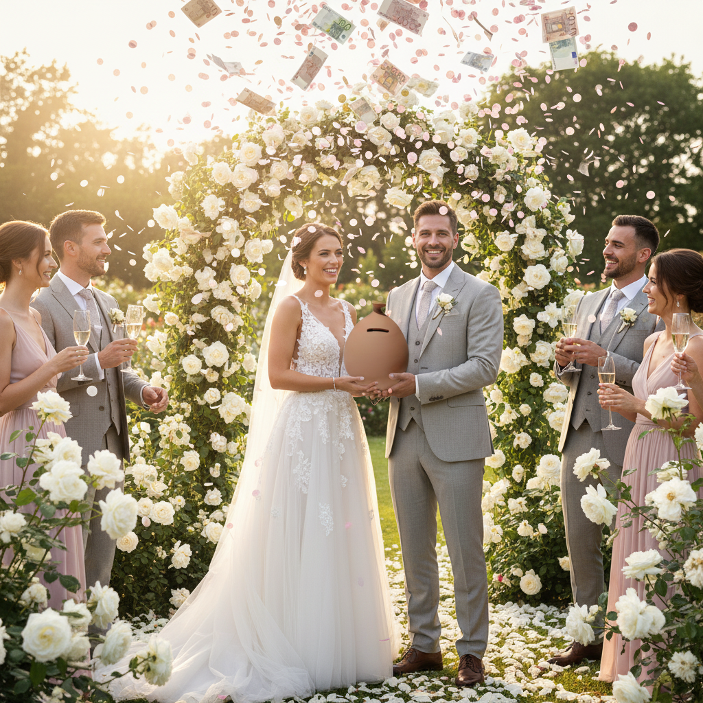 Pottery Balloon Money Pot, Wedding Gift Box