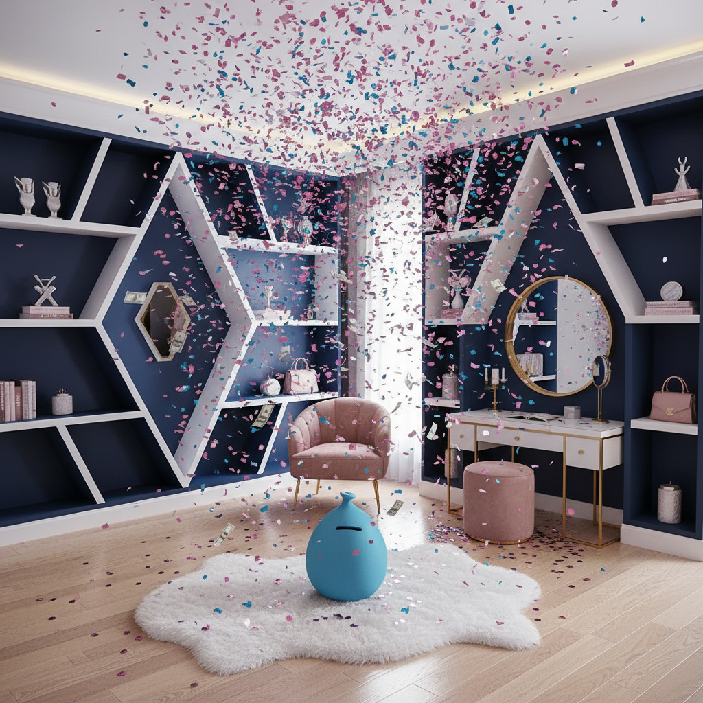 Piggy Bank, Smash Money Pot, Balloon Ceramic Money Box