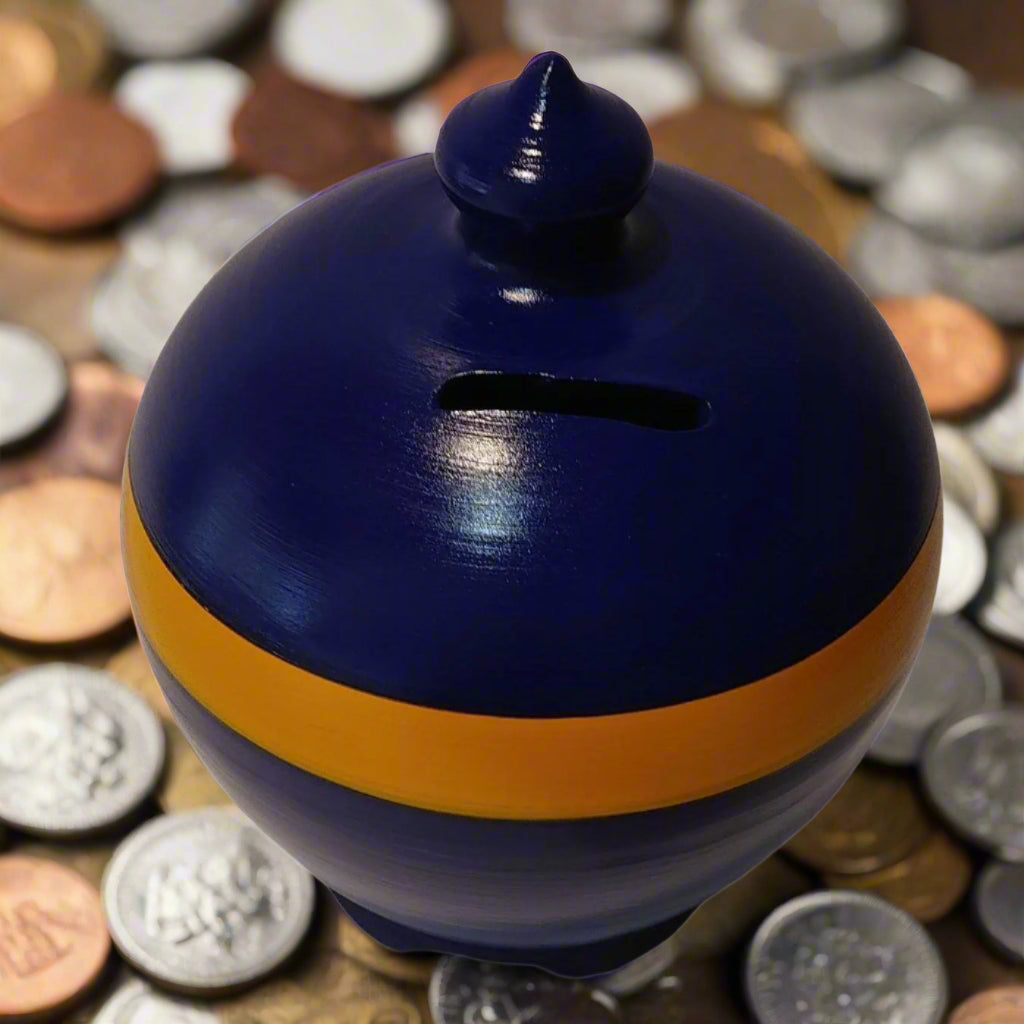 Caterina Money Pot, Italian Piggy Bank, Coin banks for adults