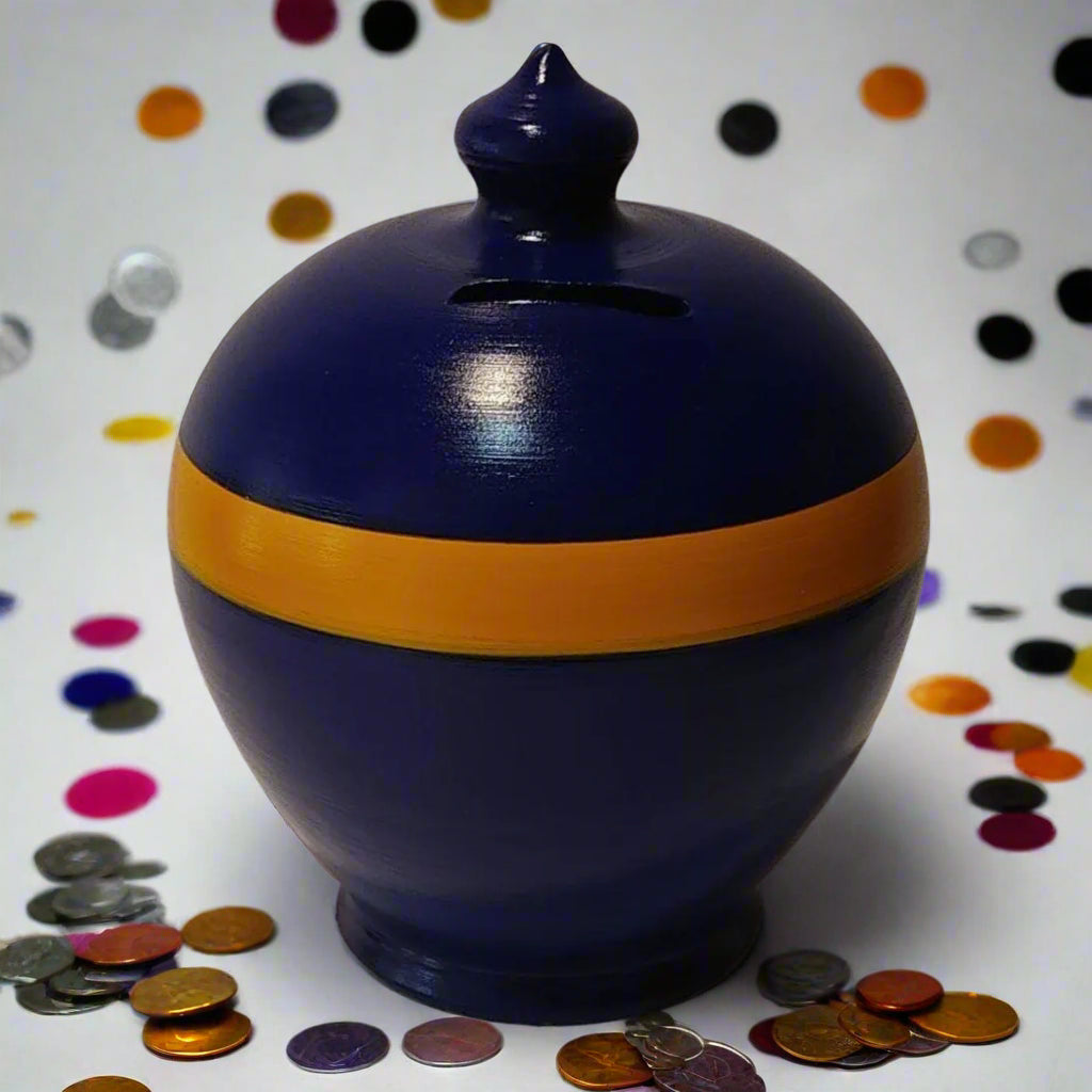 Caterina Money Pot, Italian Piggy Bank, Coin banks for adults