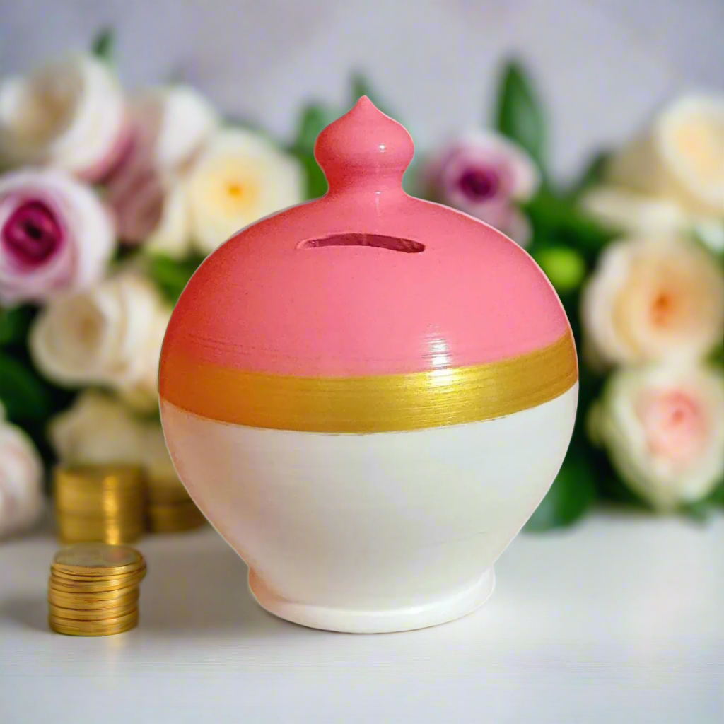 Caterina Money Pot, Italian Piggy Bank, Smash Piggy Bank