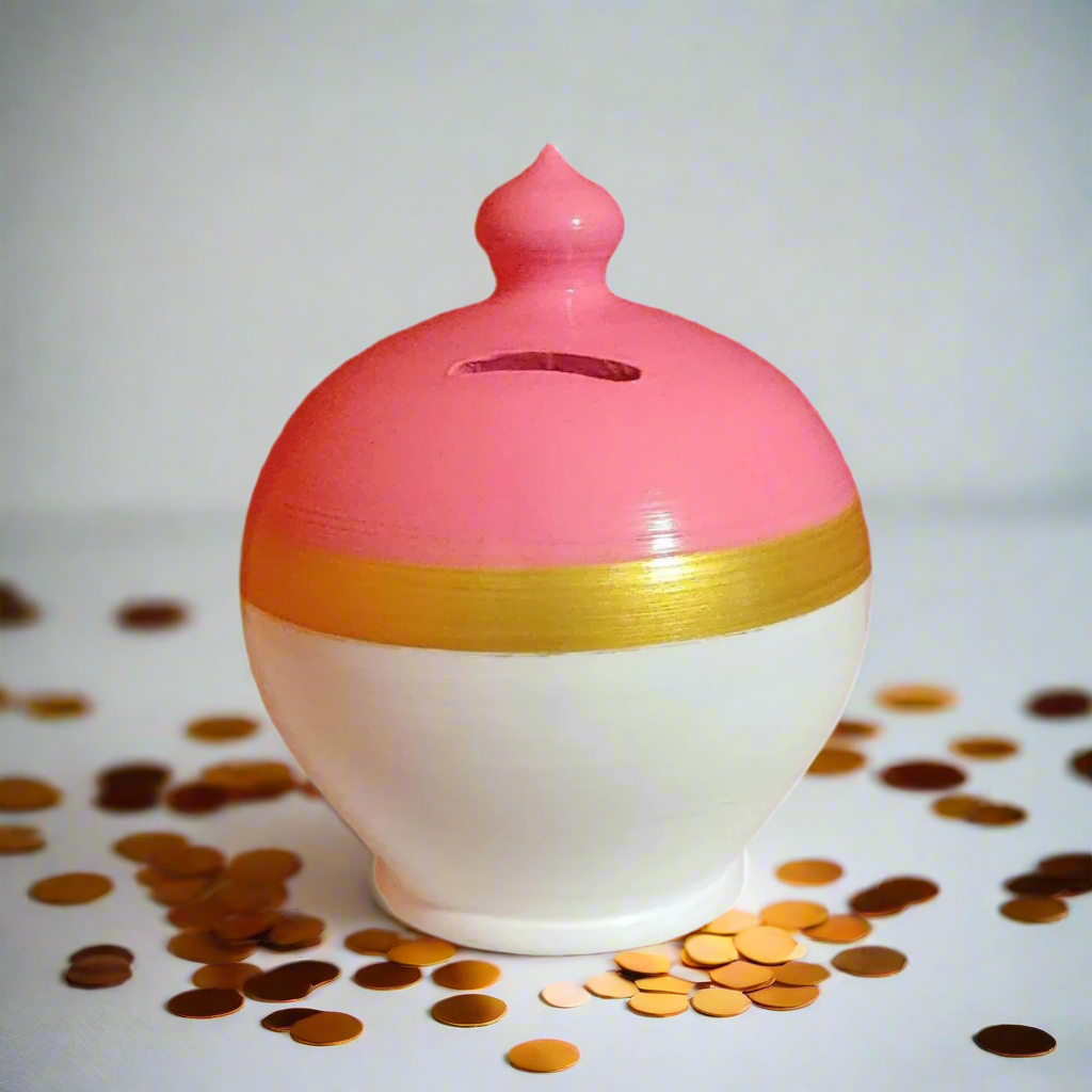 Caterina Money Pot, Italian Piggy Bank, Smash Piggy Bank