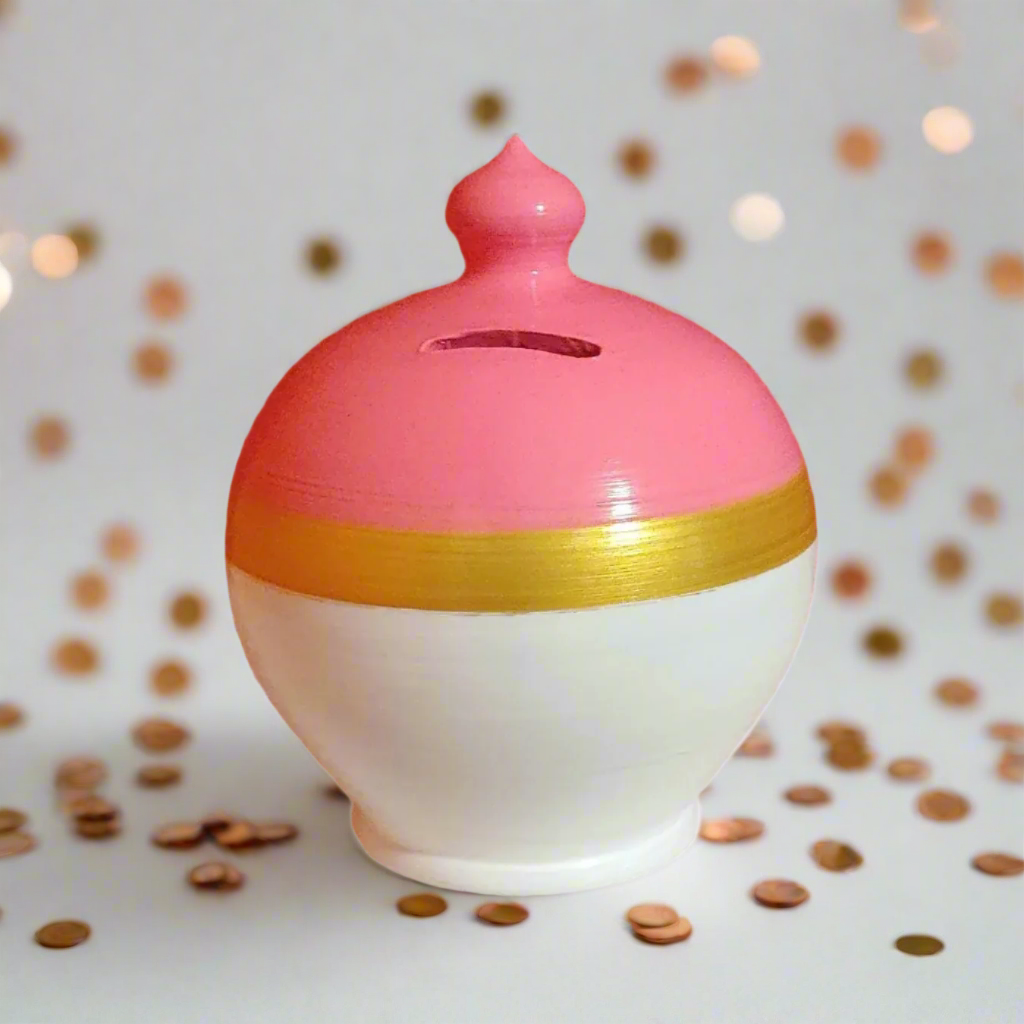 Caterina Money Pot, Italian Piggy Bank, Smash Piggy Bank