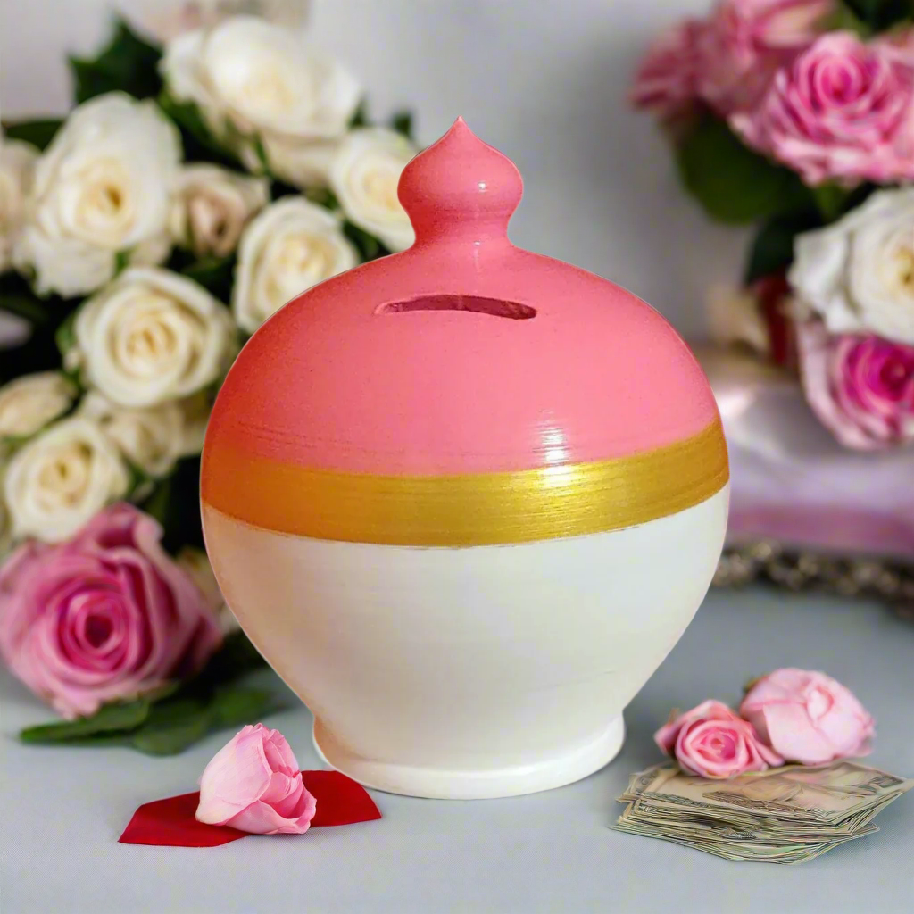 Caterina Money Pot, Italian Piggy Bank, Smash Piggy Bank
