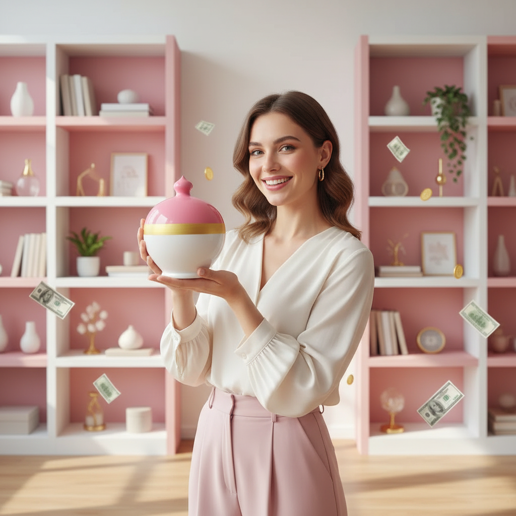 Caterina Money Pot, Italian Piggy Bank, Smash Piggy Bank