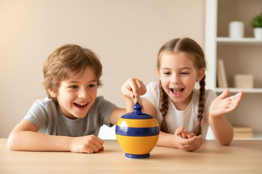 Piggy Banks for adults, Must break to open, Italian Money Pot