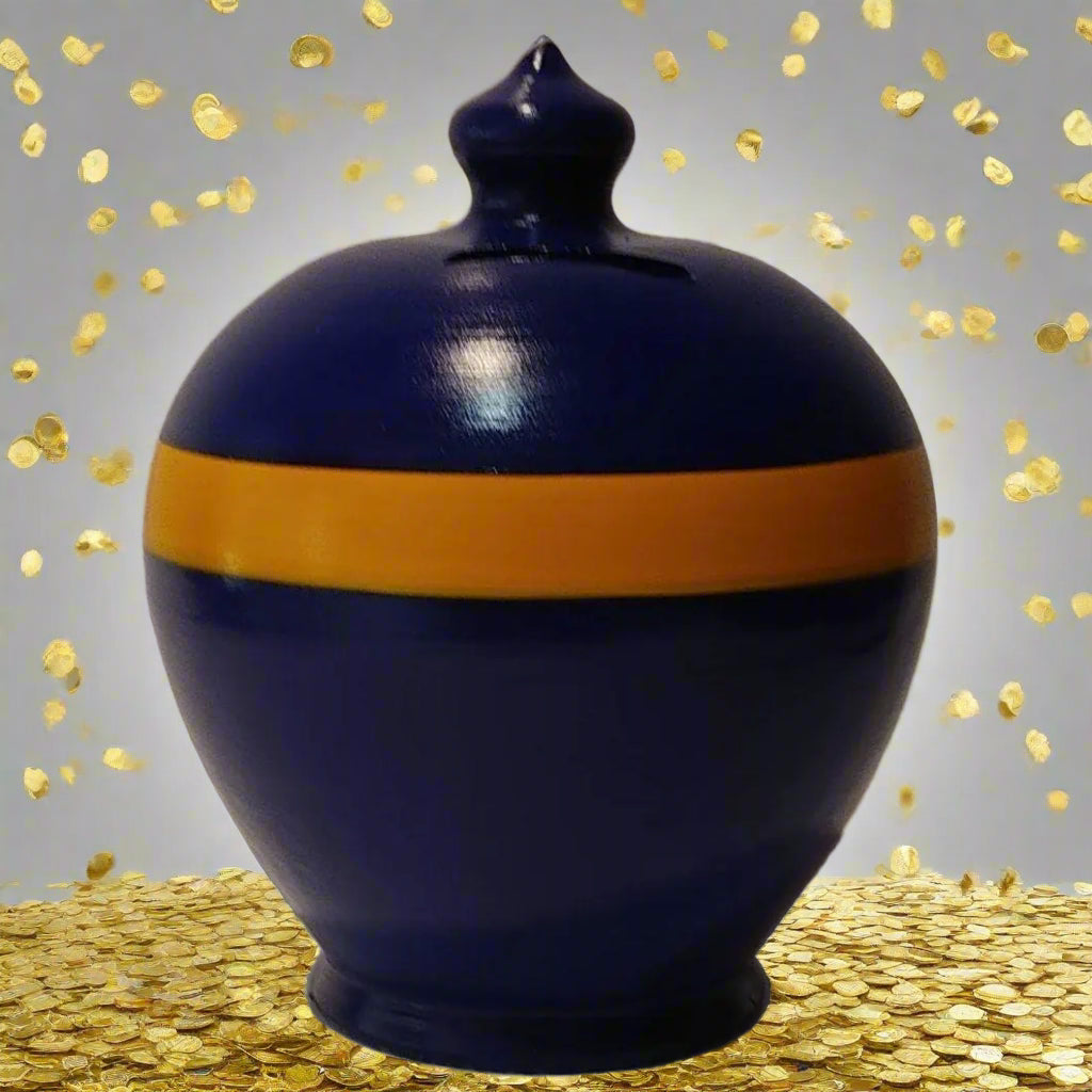 Caterina Money Pot, Italian Piggy Bank, Coin banks for adults