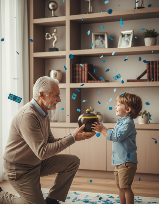 Caterina Money Pot, Italian Piggy Bank, Smash Piggy Bank