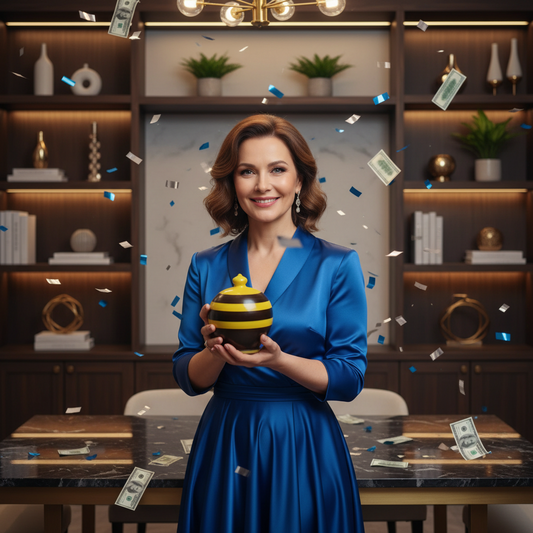 Caterina Money Pot, Italian Piggy Bank, Piggy Bank with no hole