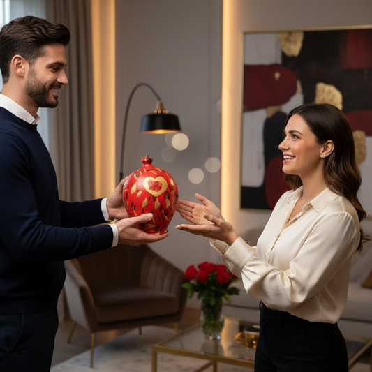 Pottery Anniversary gift, Piggy Bank no hole, Coin Bank Adult.