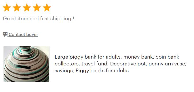Money Box, Pottery Piggy Bank, Adult Piggy Bank.