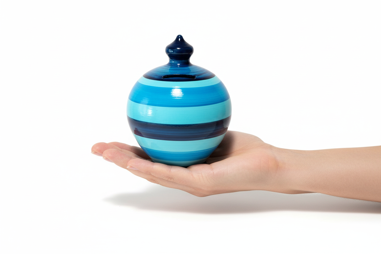 Money Pot, Adult piggy bank, piggy bank no hole, piggy bank adult