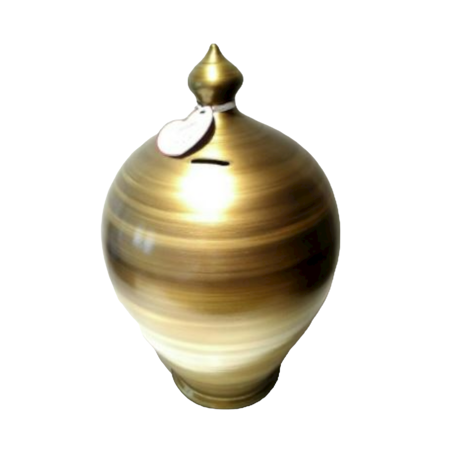 Tiny Money Pot, Mini Piggy Bank, Gold and Bronze Piggy Bank