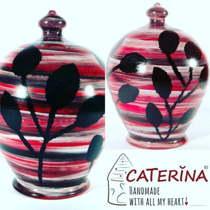 Decorative Coin Bank, Piggy Bank, Coin Bank, Money Bank, Pottery Piggy