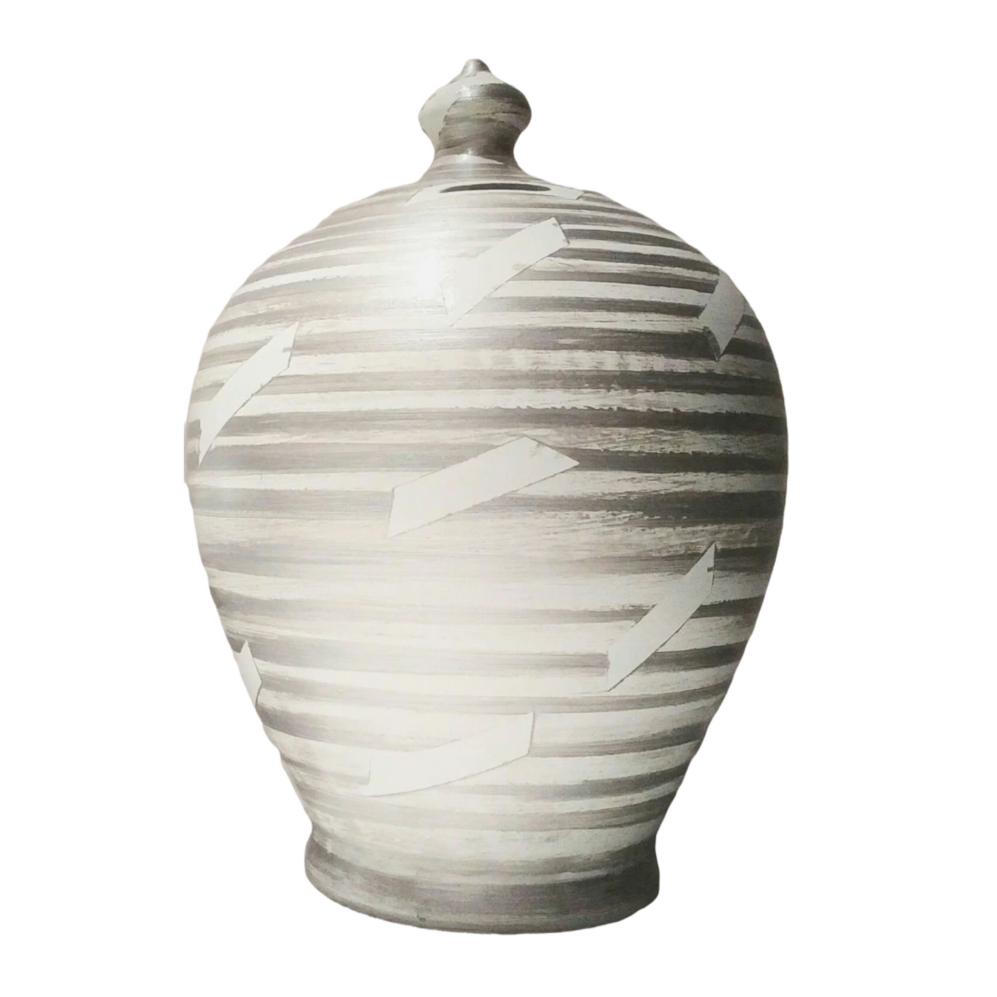 A coin bank for your cash savings, so stunning and stylish that you will never want to break open. Handmade to order in my studio in Rome, Italy, it is the perfect gift for women and men. Colors: Silver & White,  Size: 20 cm = 7.874 Inches. Circumference: 52 cm = 20 inch.  With hole and stopper plug, or without hole.