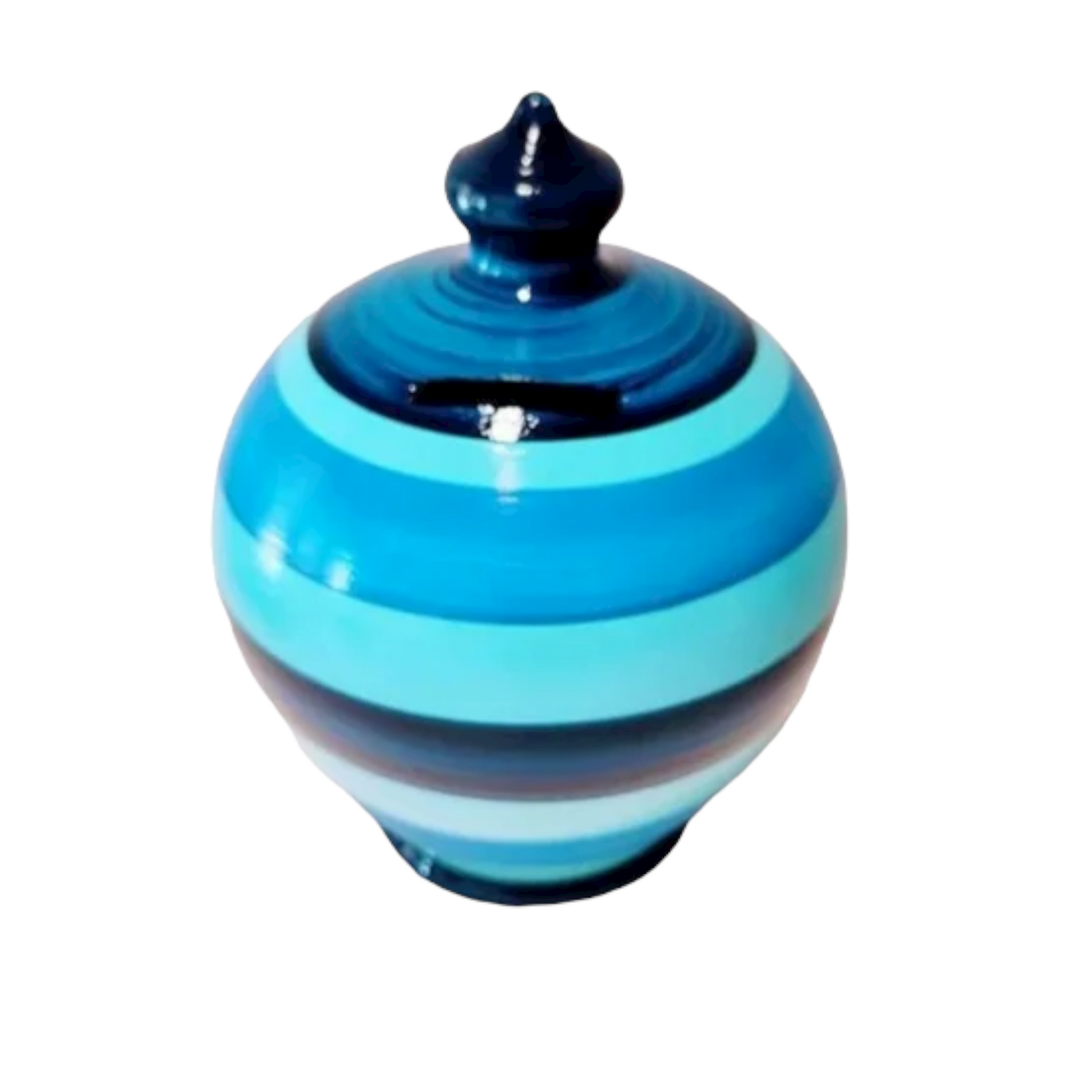 Colors: sky blue, cobalt blue, navy blue. 💰Size: 15 cm = 5.90 inches in height. Circumference: 40 cm = 15.74 inches. With hole and stopper plug, or without hole.